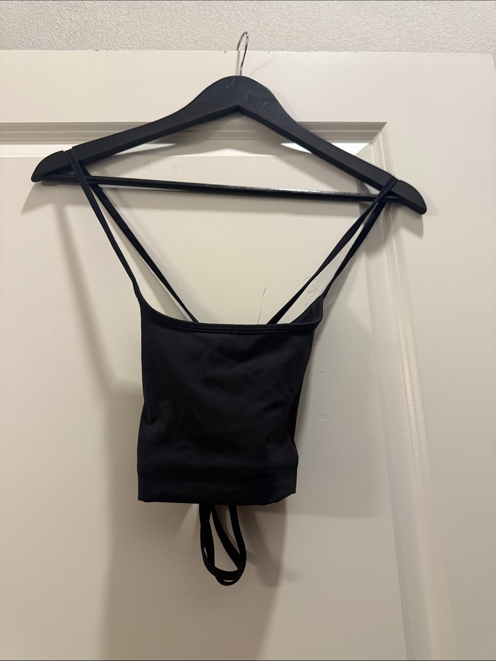 BOTA Black open back sports bra